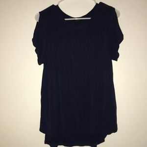Forever 21 limited edition cold shoulder tee